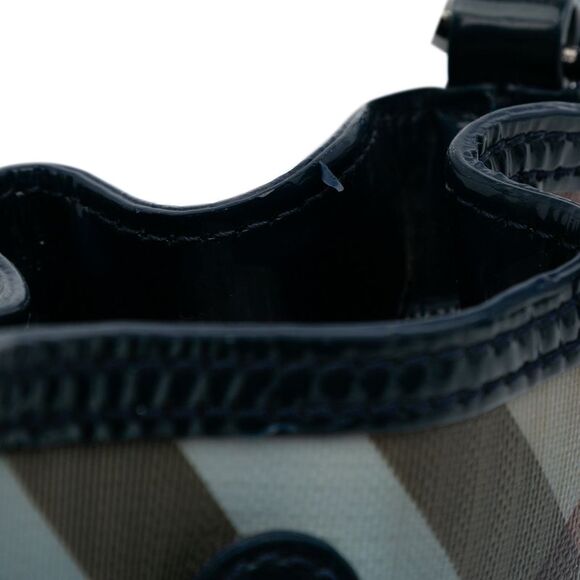 Burberry Supernova Check Coated Canvas Gradient Drawstring Crossbody - Picture 10 of 10